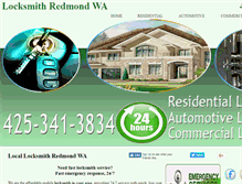 Tablet Screenshot of locksmithredmond--wa.com